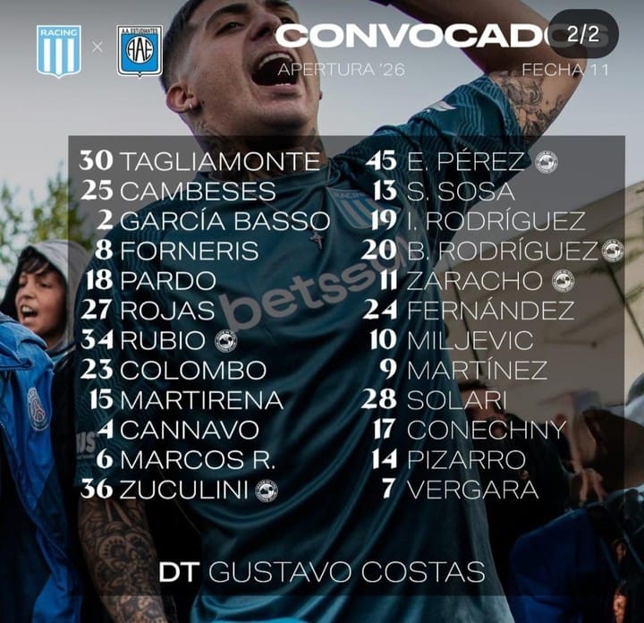 Racing vs. Estudiantes