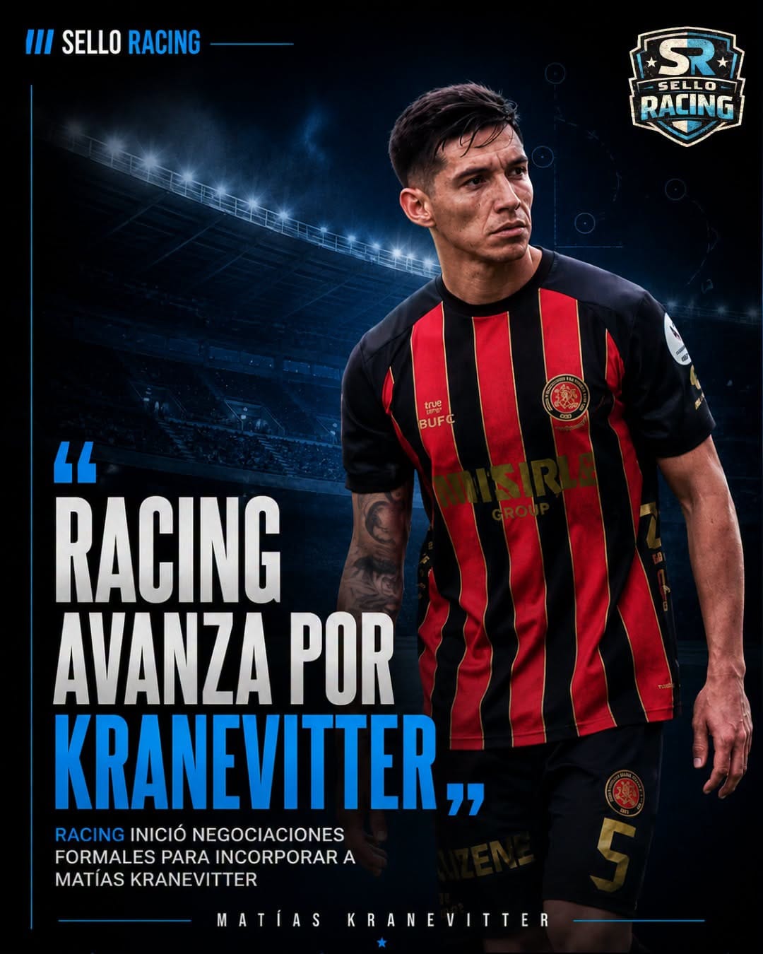 RACING AVANZA POR MATÍAS KRANEVITTER