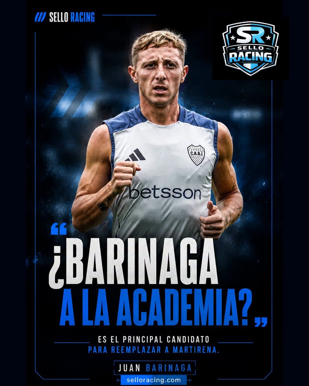 El reemplazo de Martirena: Juan Barinaga pica en punta para llegar a la Academia
