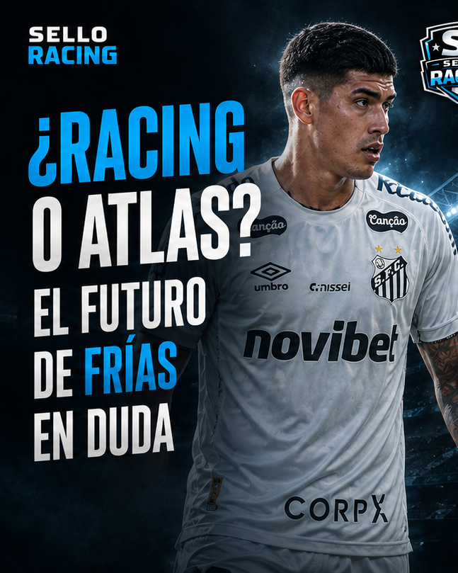Se complicó la llegada de Adonis Frías a Racing: apareció el Atlas de México