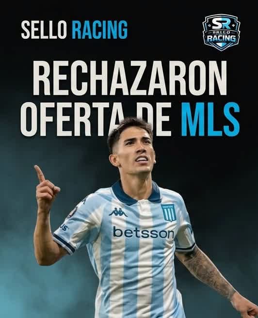 Racing rechazó la primera oferta de la MLS por Santiago Solari