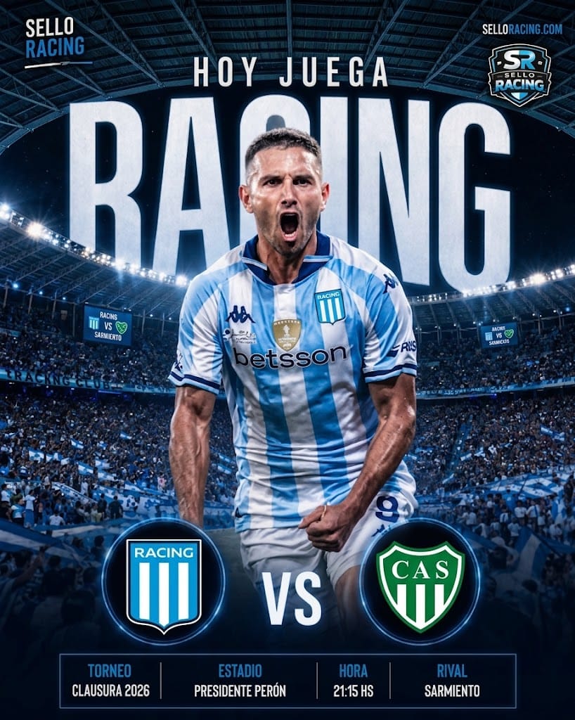 Se juega una final en el Cilindro: Racing busca cortar la racha ante su gente