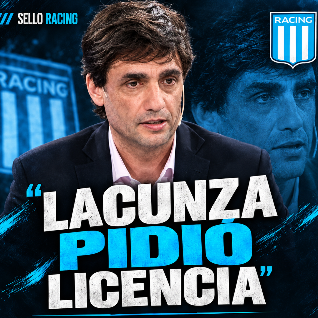 ÚLTIMO MOMENTO: Hernán Lacunza pidió licencia y se aleja de la vicepresidencia de Racing