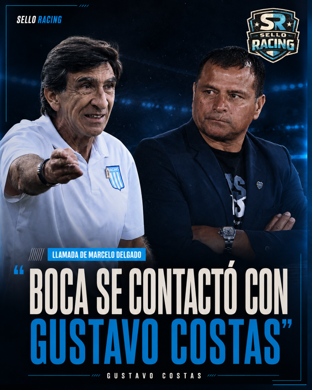 Revelan que Boca se contactó con Gustavo Costas
